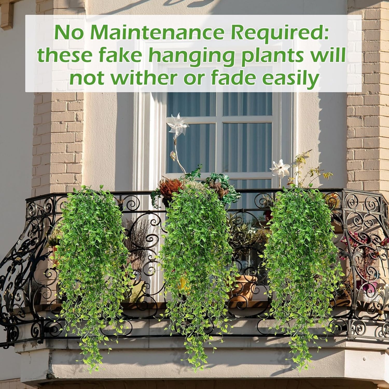 Versatile 33-Inch Fake Ivy Vines – Quality Leaves for Indoor Outdoor Decoration