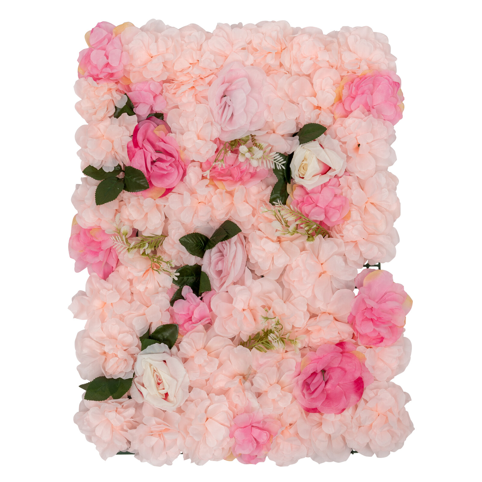 Artificial Rose Hydrangea Flower Wall Panels Wedding Backdrop 60 x40cm 12PCS