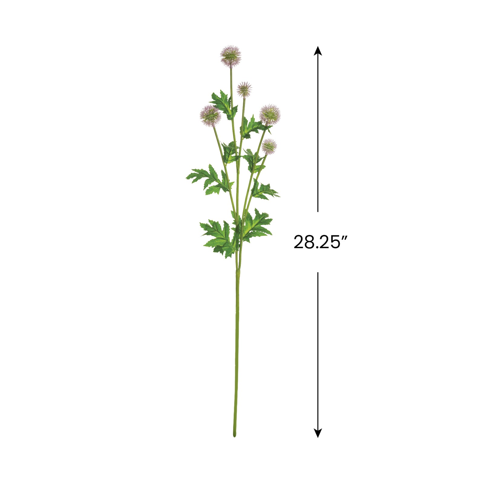Allstate 28.25″ Lavender Globe Thistle Artificial Spray