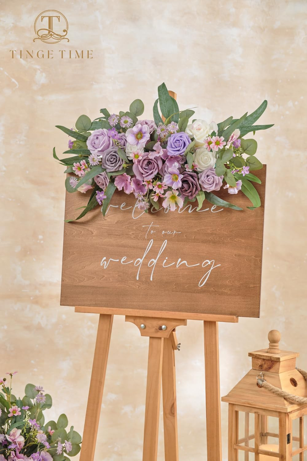 52Pcs Artificial Greenery Stems & Flowers for DIY Wedding Decor & Arrangements