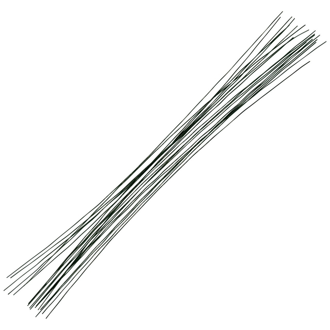 20 GA. Painted Stem Wire Floral Accessory – 18″ – Green