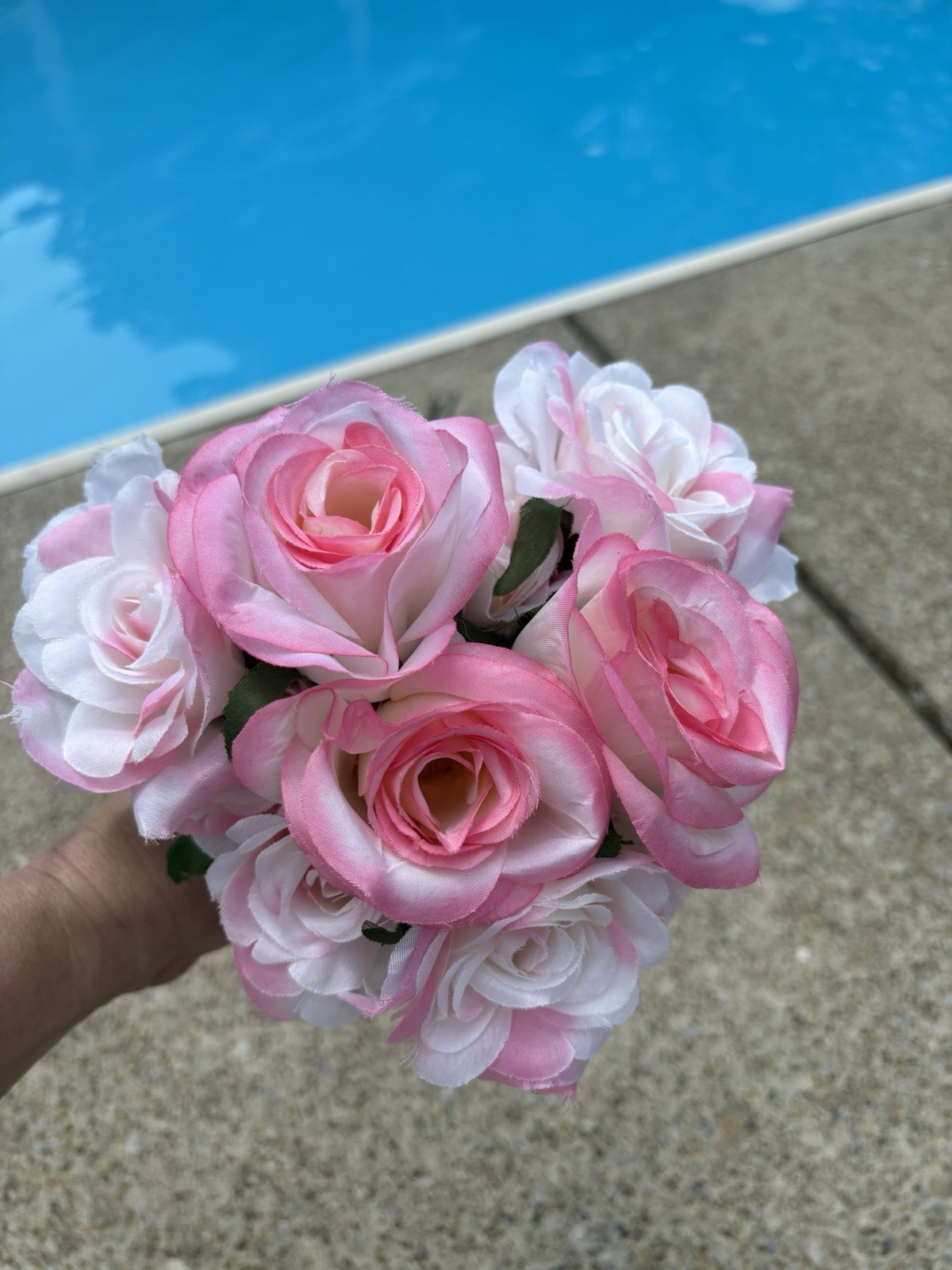 Artificial Flowers Lot Of Roses Mixed Colors Real Touch Latex Bouquets Large Lot