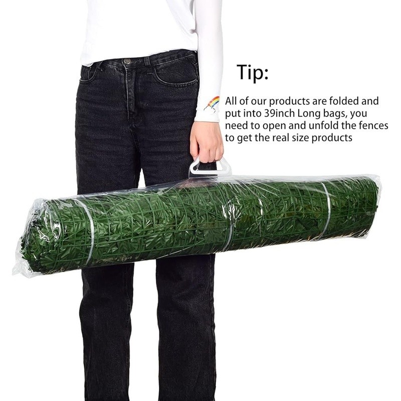 Artificial Ivy Leaf Privacy Fence Decor Garden Wall Panels Durable Greenery New