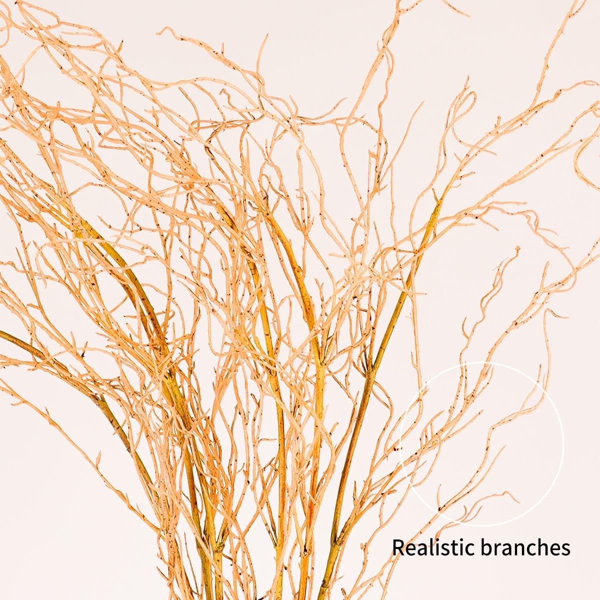 Artificial Branches for Vase,3PCS 51inch Faux Branches Faux Curly Willow Bran…
