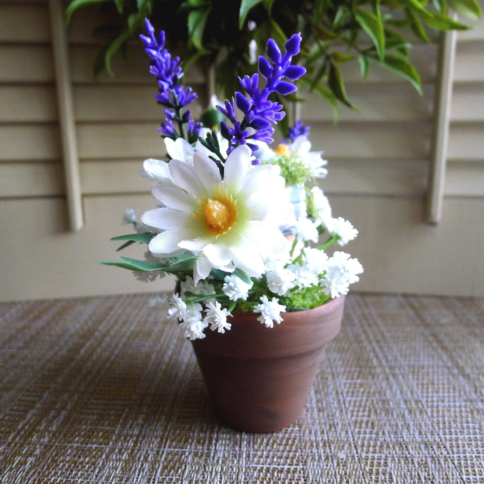 Mixed Media Floral Arrangement Weird Art Assemblage Has Anyone Seen Auntie? OOAK