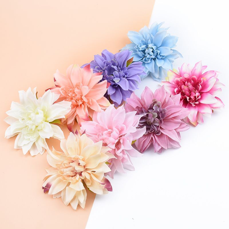 10pcs Plastic Gerbera Artificial Flowers Decorative Wedding Home Birthday Gift