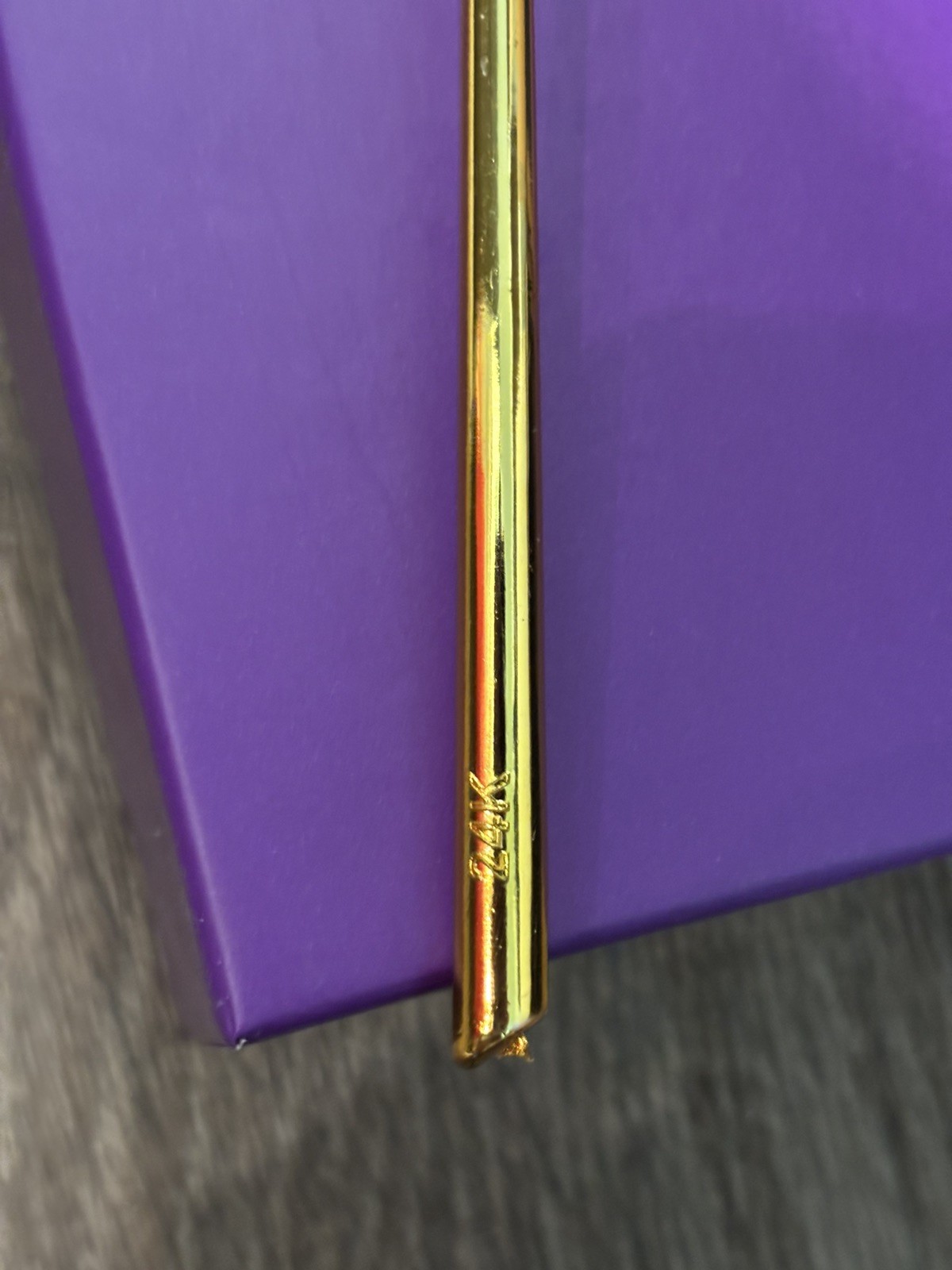 24K Forever Rose Red Rose Gold Dipped Rose 24K Rose Flower with Gift Box and
