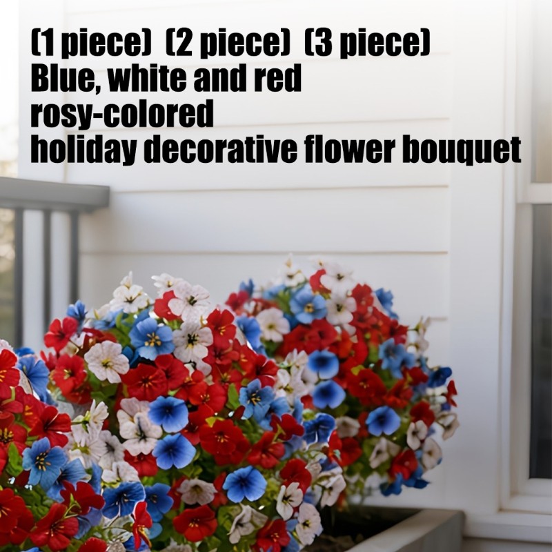 Elegant Faux Florals Ground Stake Suitable For Indoor And Outdoor Display Use