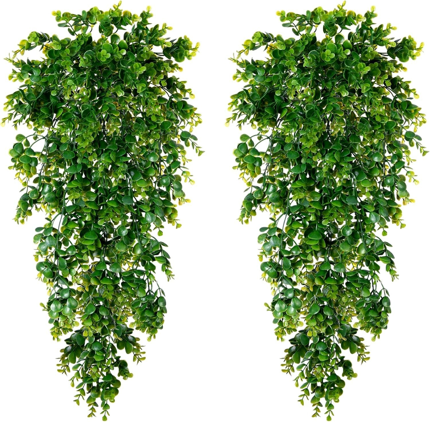 Versatile 2pcs Artificial Eucalyptus Vines for -Round Home & Garden Decor
