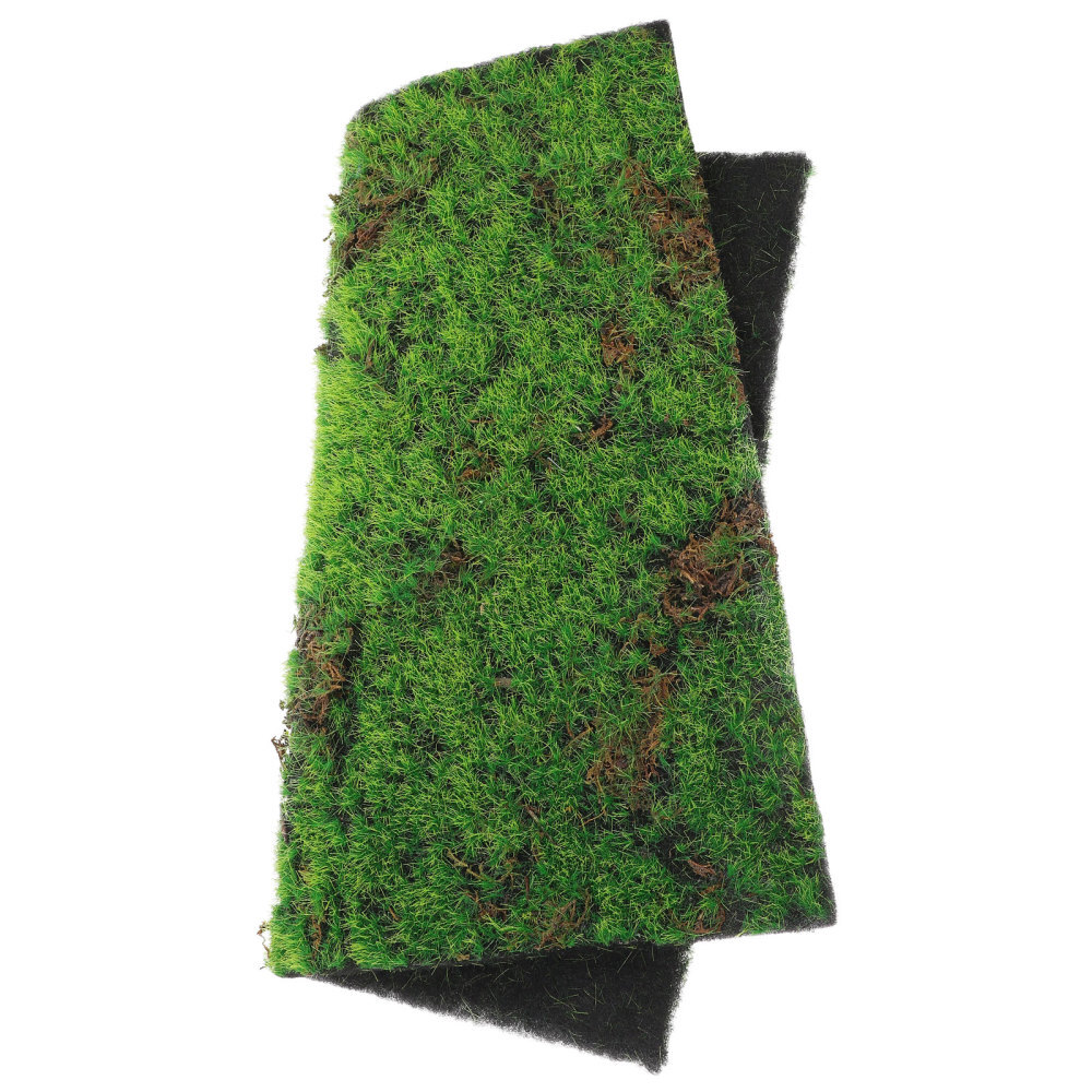 Simulated Moss Lawn Artificial Green Mat Fake Mini Grass Diorama