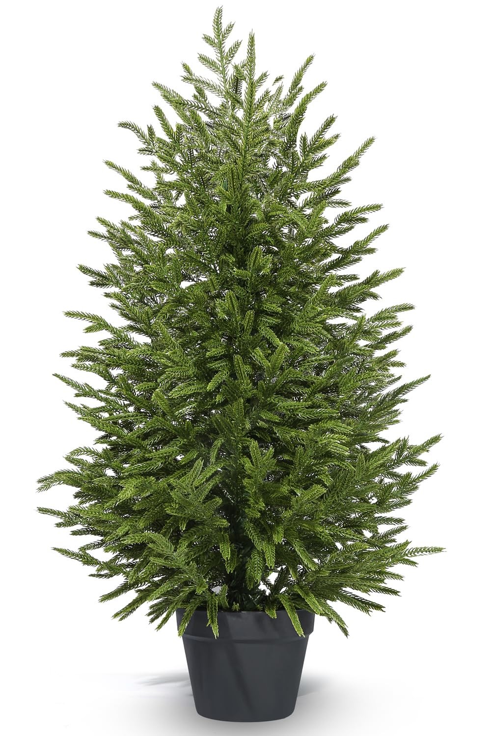 3ftArtificial Topiary Trees for Outdoor Front Porch Décor, Real Touch Norfolk…