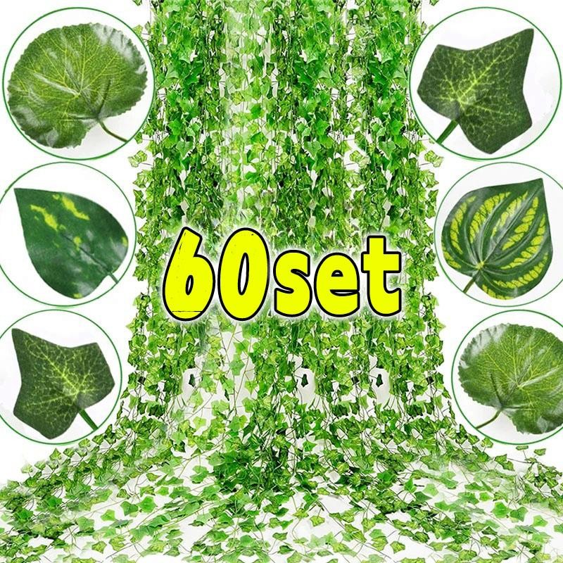 Artificial Ivy Leaf Vine Garland Hanging Fake Plant Home Wedding Decor 🌿