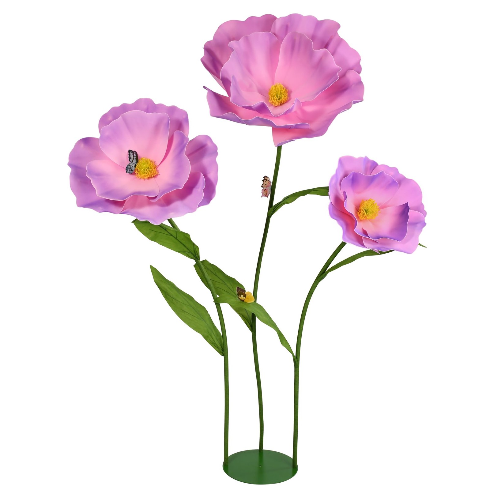 5.8 Ft Giant Artificial Flowers for Decoration,Large EVA Flower Decor,Wedding…