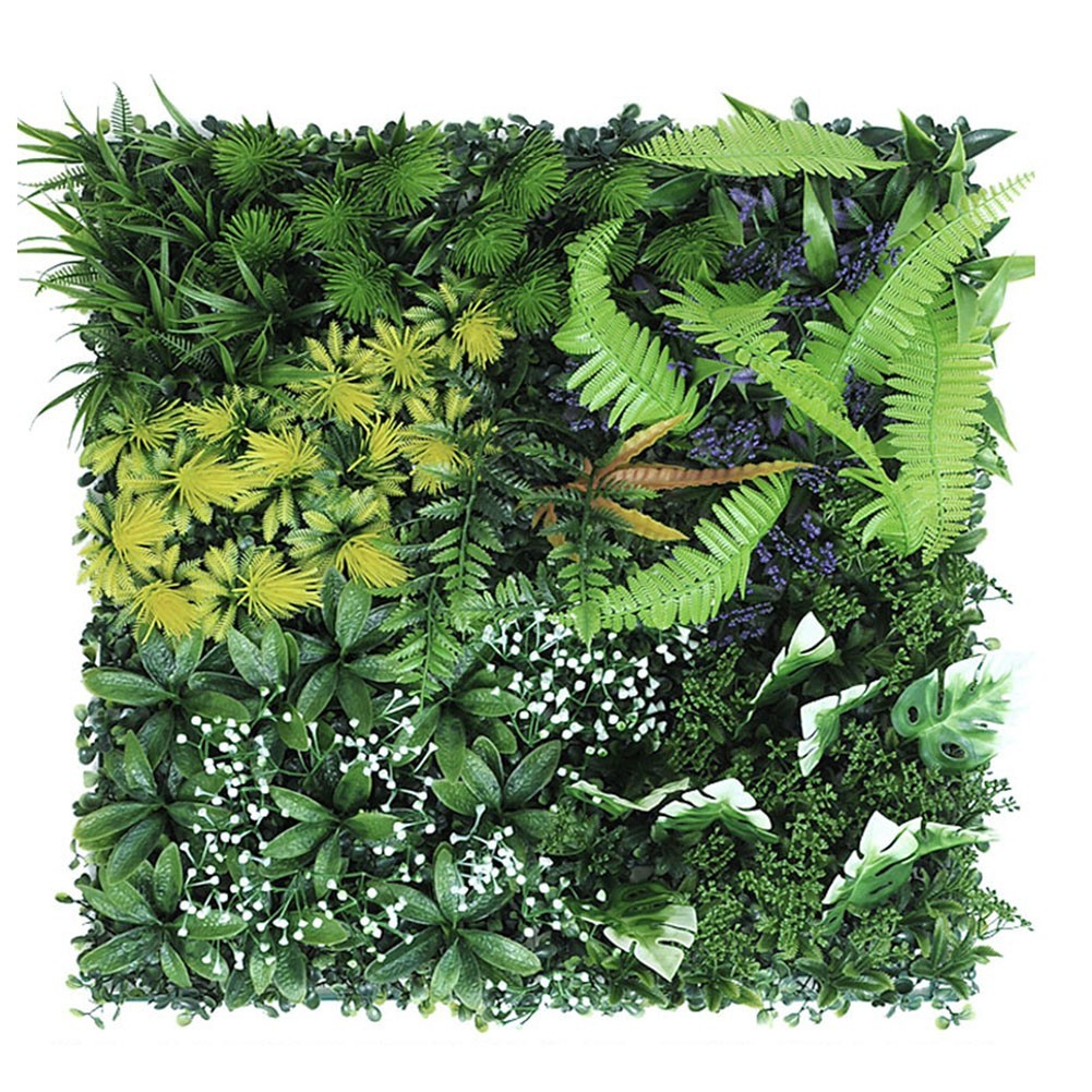Create a Welcoming with Artificial Green Grass Square Plant