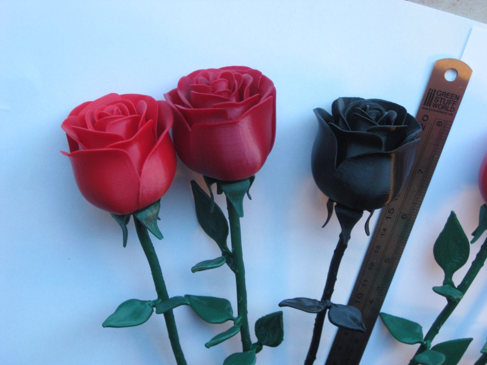 3d Printed (1) Rose Flower perfect for gifts! Valentines. Mother’s Day, Wedding