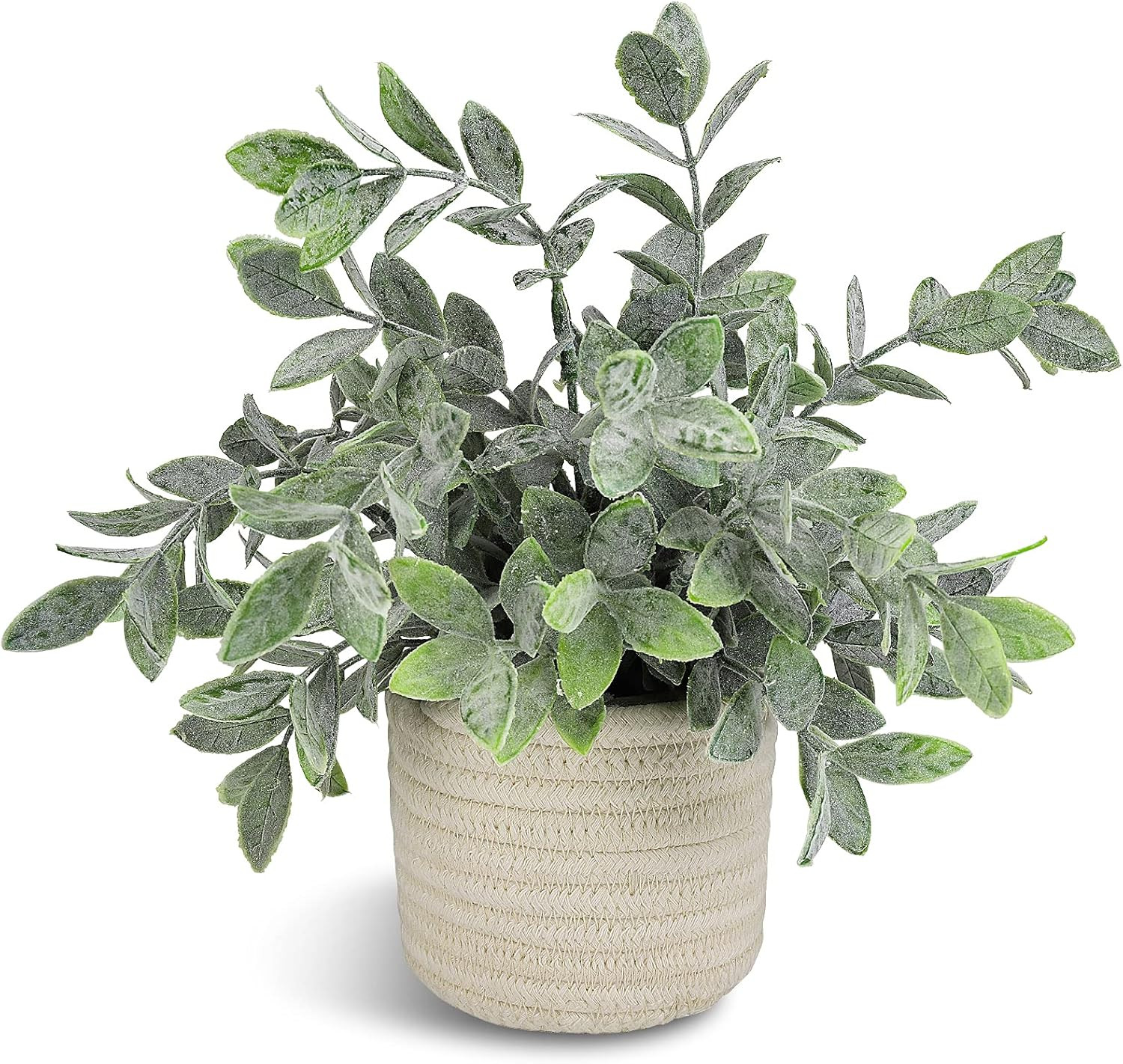 Faux Plants, Small Fake Plant for Bathroom, Decorative Artificial Plants for Far