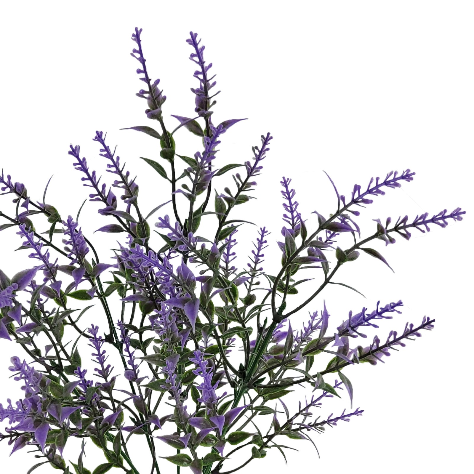 (3pack)Indoor Artificial Flower Lavender Pick,PurpleColor, Assembled Height13.5″
