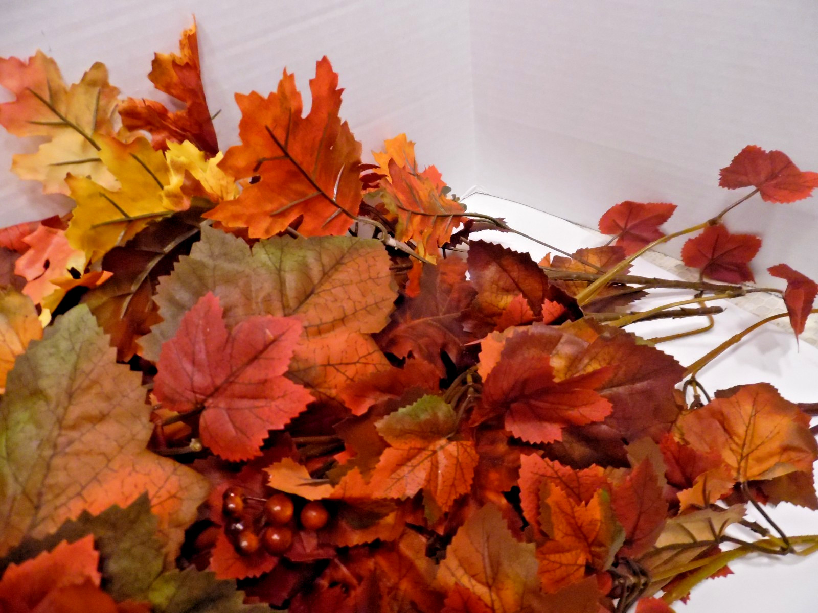 11 Fall Color Floral Stems Gently Used