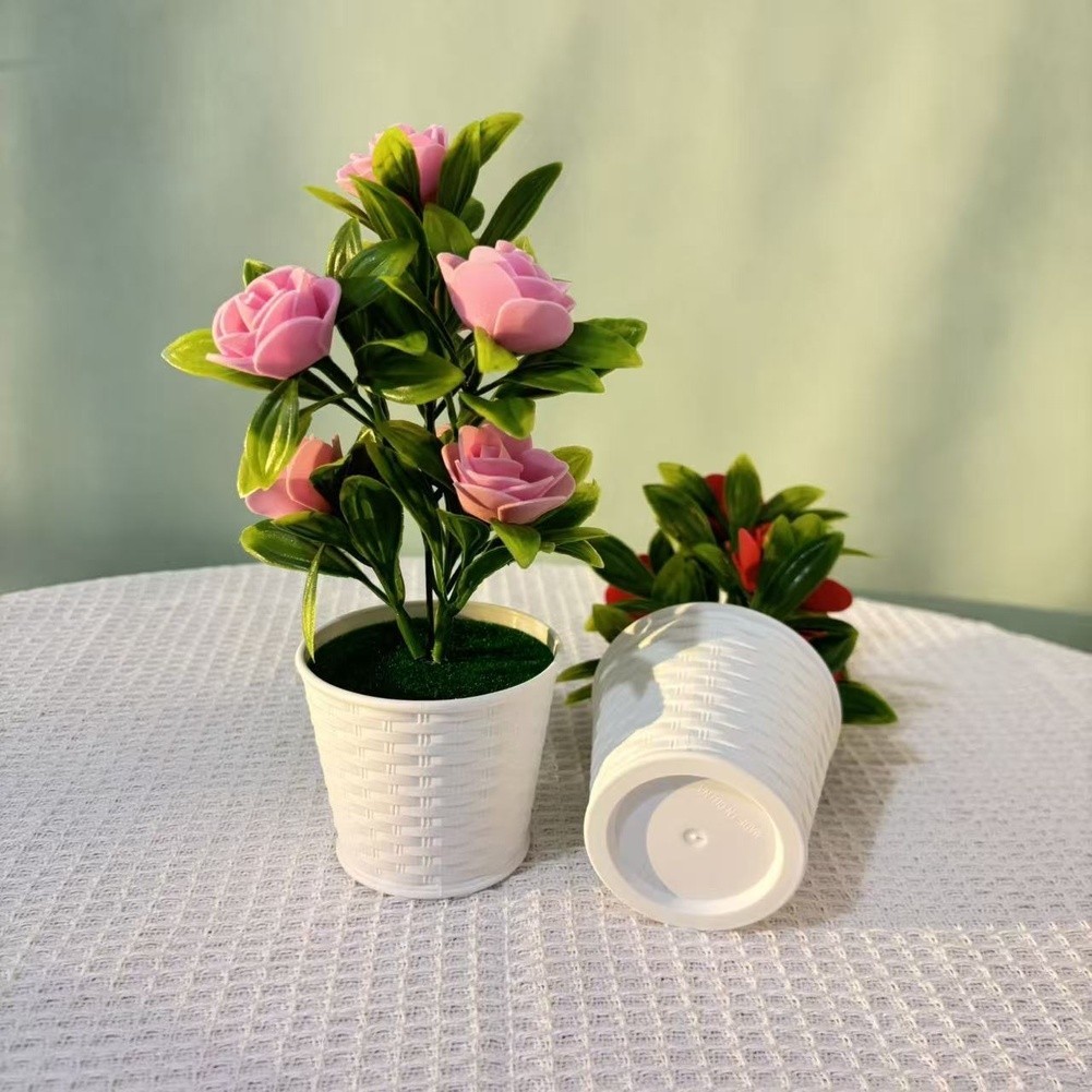 Artificial Roses Made of Foam and Plastic for Year-Round For Home Decor