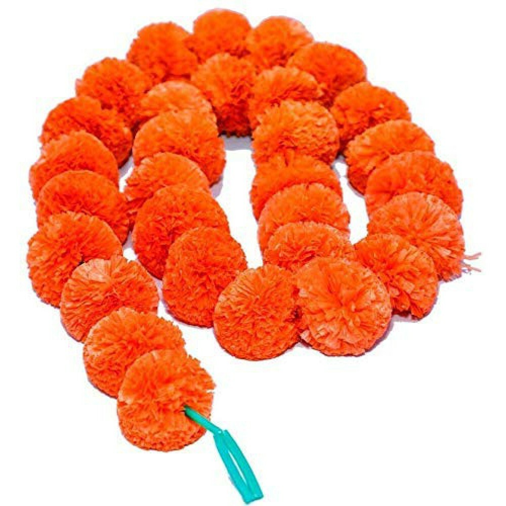 SaVvam Artificial Marigold Garland Flower String India Flower for House Warming