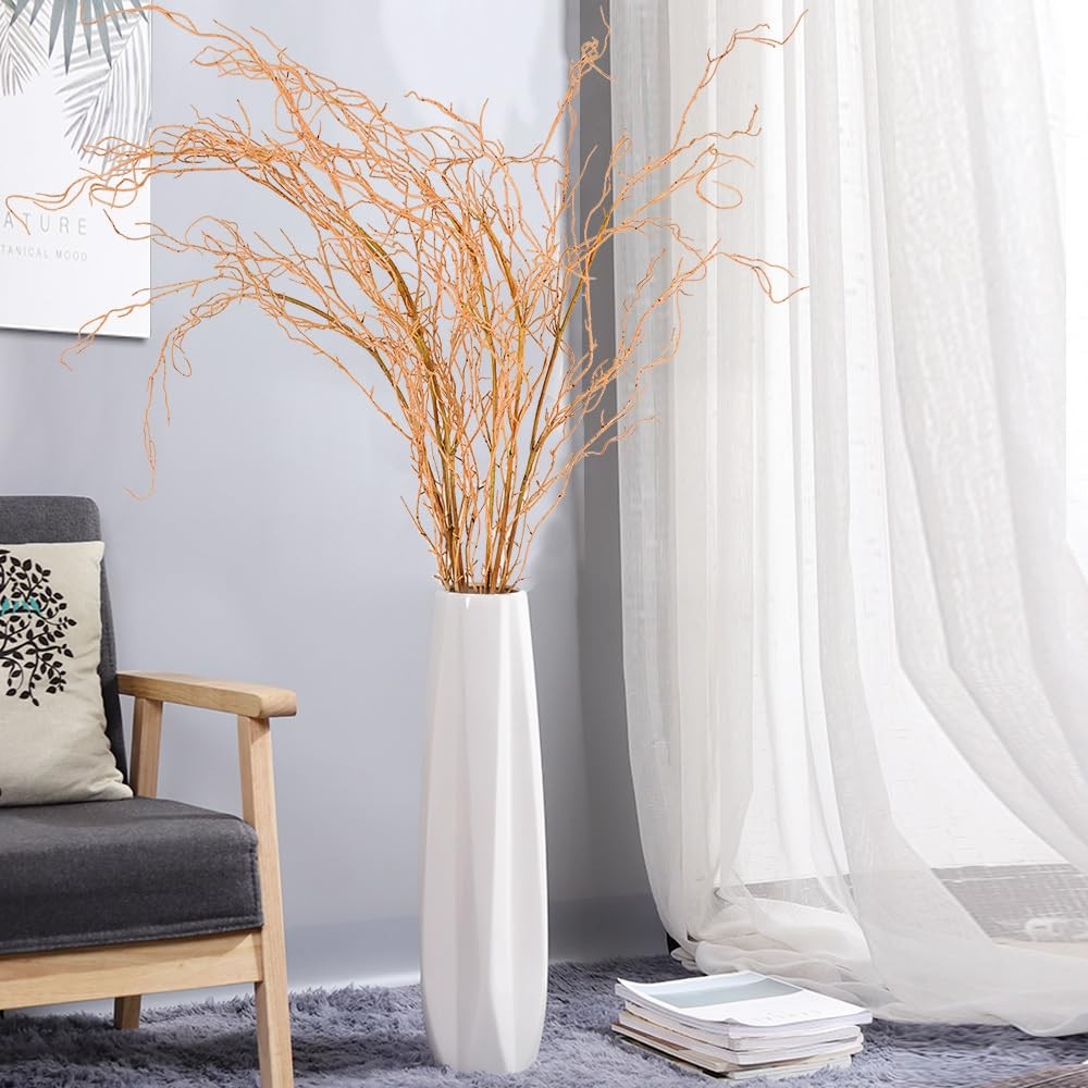 Artificial Branches for Vase,3PCS 51inch Faux Branches Faux Curly Willow Bran…