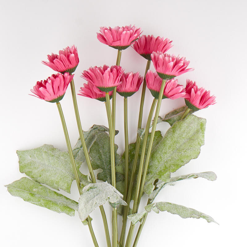 Package of 2 Mauve Artificial Gerbera Daisy 23″ Floral Bushes