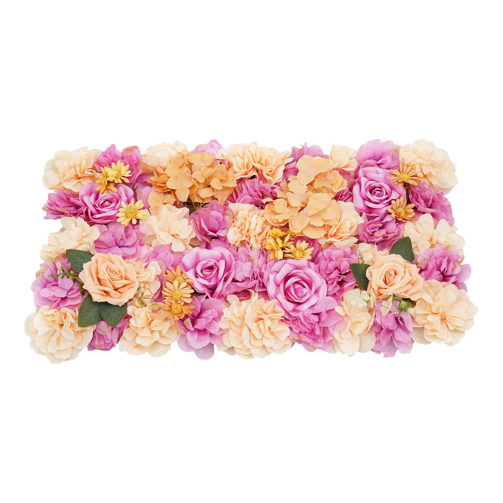 12Pcs Artificial Flower Wall Panels Modern Handmade Artificial Flower Panels