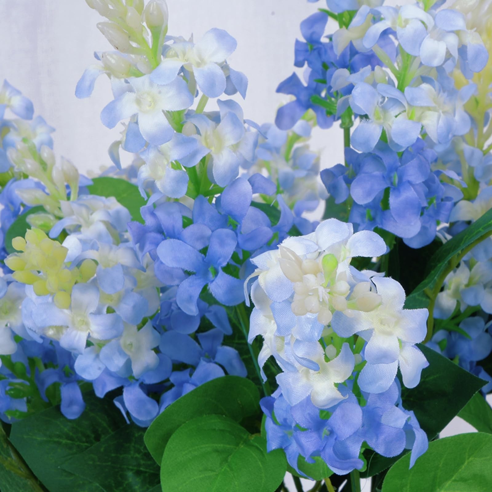 2 Sets Artificial Flowers for Cemetery with Vase 20Inch UV Resistant Grave De…