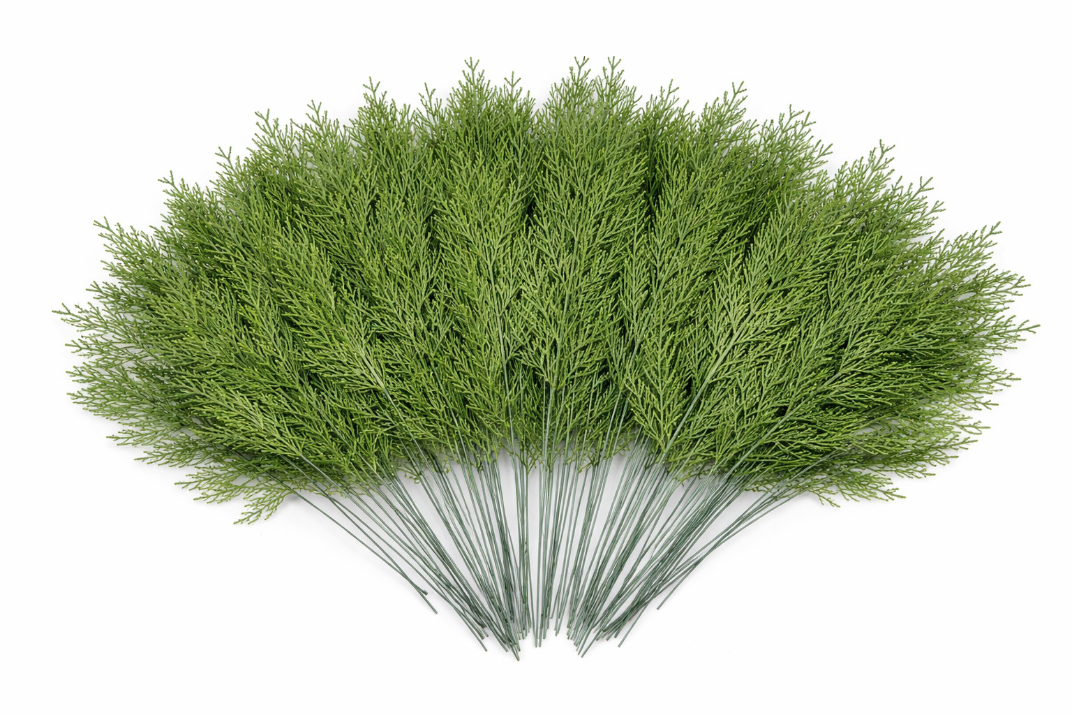 60 Pcs Artificial Cedar Picks Faux Cedar Branches Greenery Fake Cypress Stems