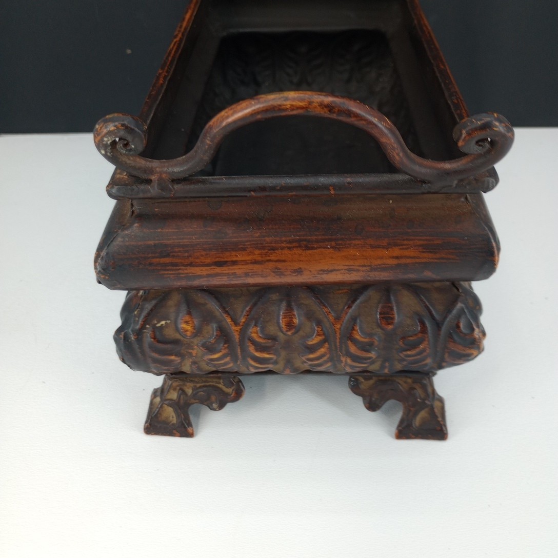 Metal Decorative Centerpiece Antiqued Finish SEE DETAILS
