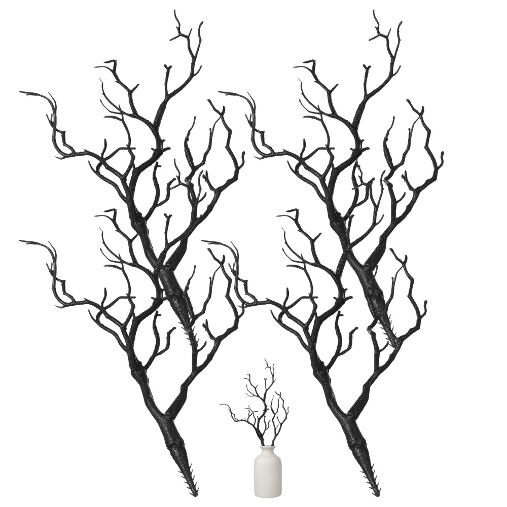 4x Artificial Dried Antlers Tree Branches Artificial Branches Plant Twigs Decors