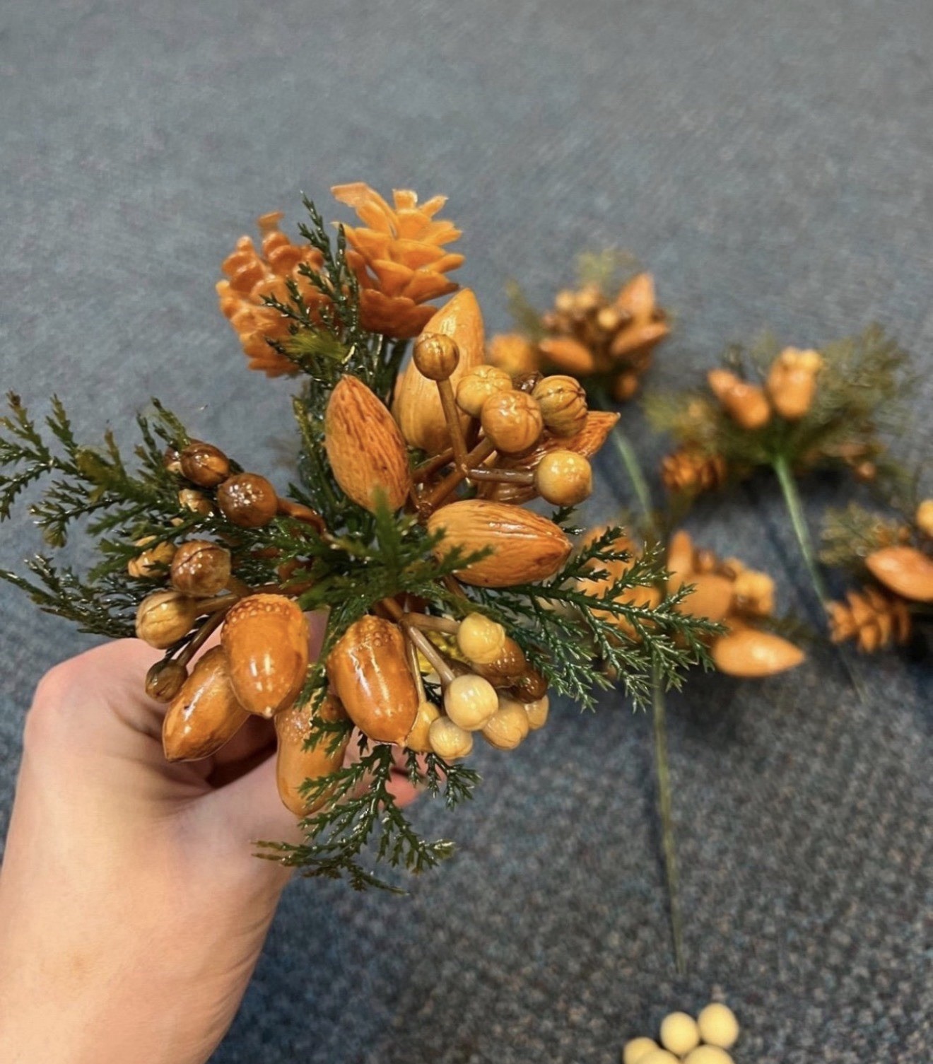 Fall autumn thanksgiving arrangement decor wreath garland dinner decor