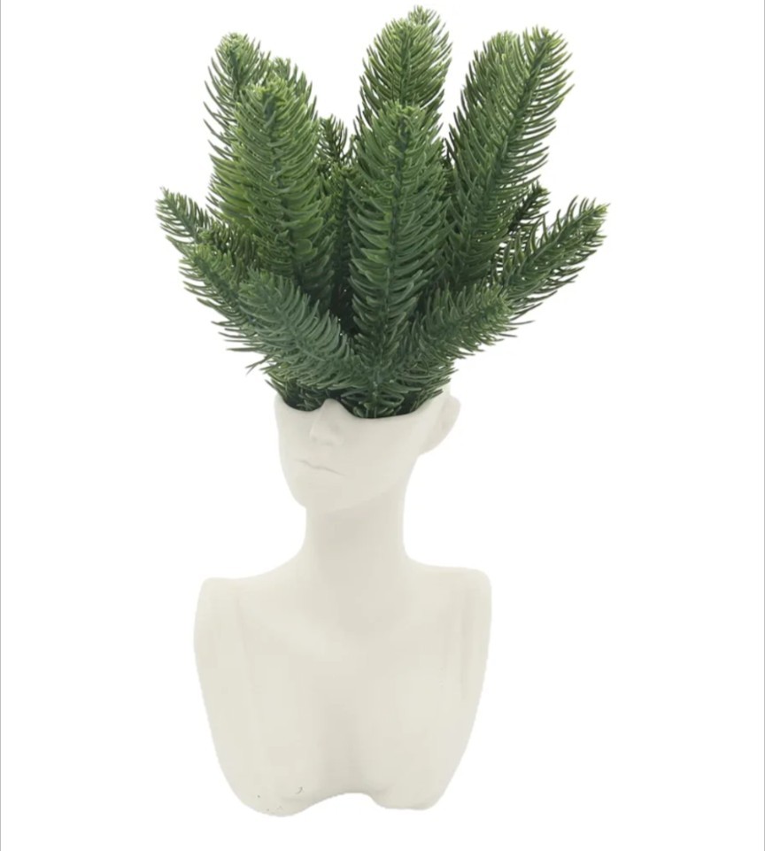 50 Pcs Artificial Pine Branches 10″ Green Needles DIY Christmas Wreath Garland