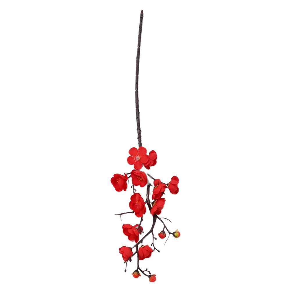 Artificial Flower Wintersweet Lamei Plastic+silk Simulated Wedding 1 Bunch