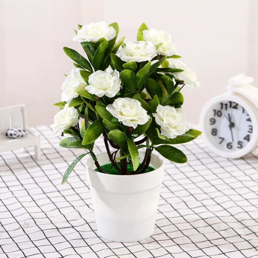 High Quality Flower Fake False Plants Home Decor Ornament Potted Plant