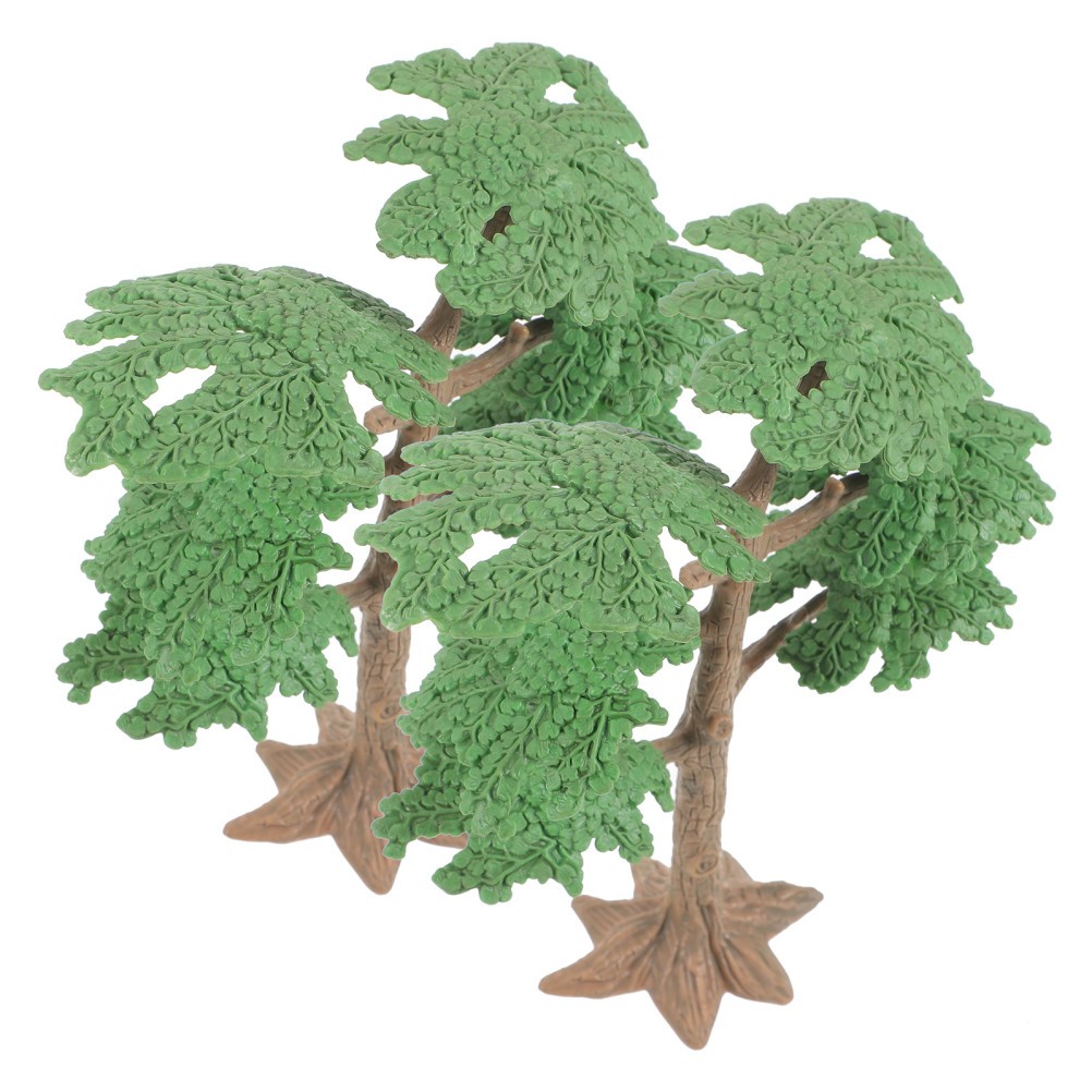 2 PC Micro-simulation Small Tree DIY Model of Sand Table Landscape Models