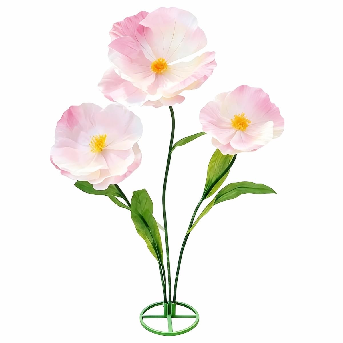Giant Flowers for Decoration, 5.9 Ft Large Artificial Flower Decor Waterproof…