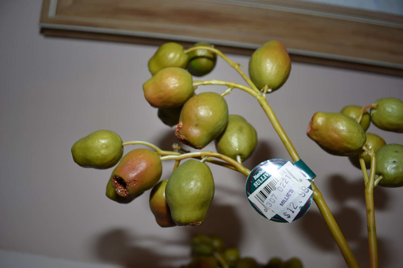 Artificial Eucalyptus Gumnut NEW Native LOT of 3 Stem branches 19″ long