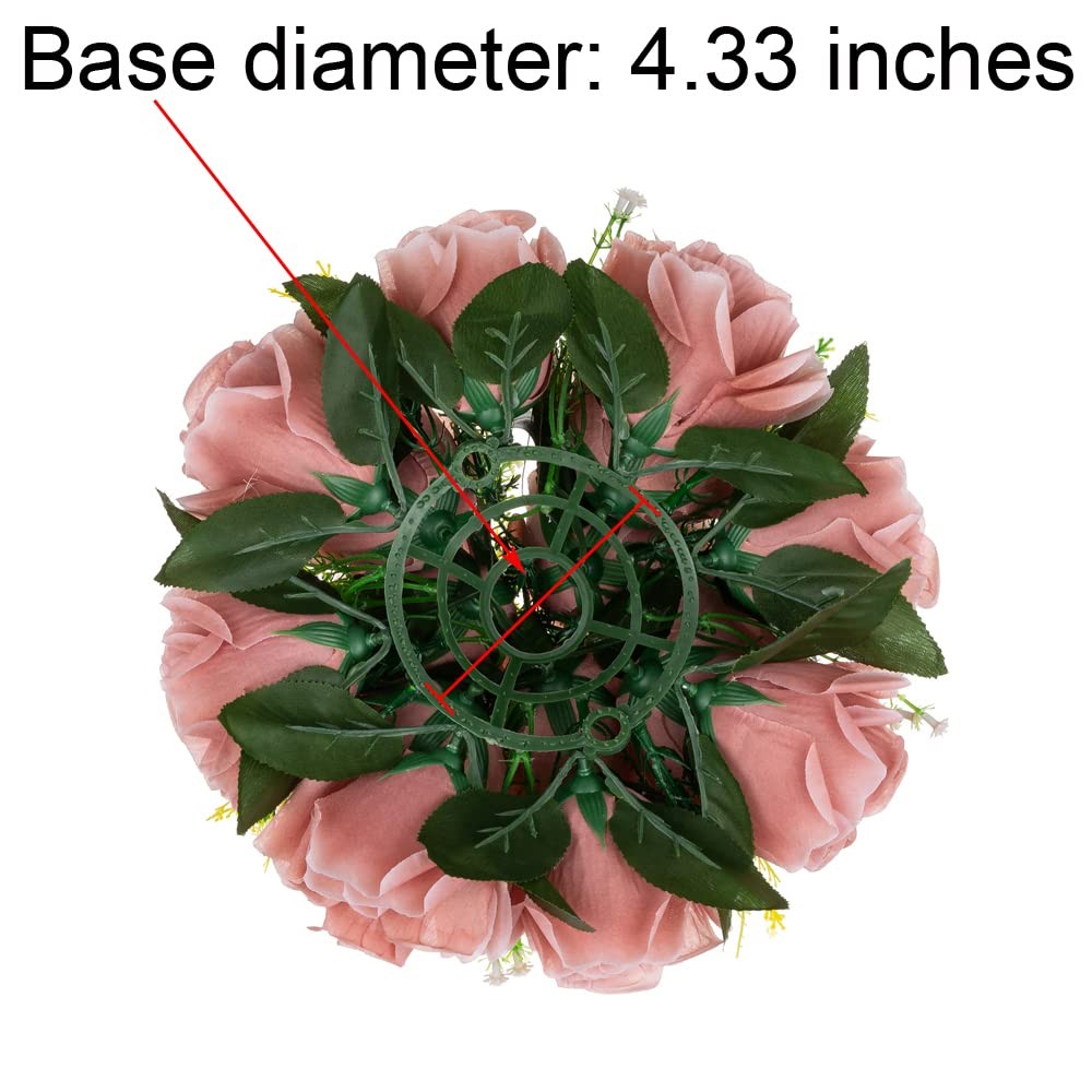 Dusty Rose Flower Balls Centerpieces Wedding Table Decorations 2 PCS