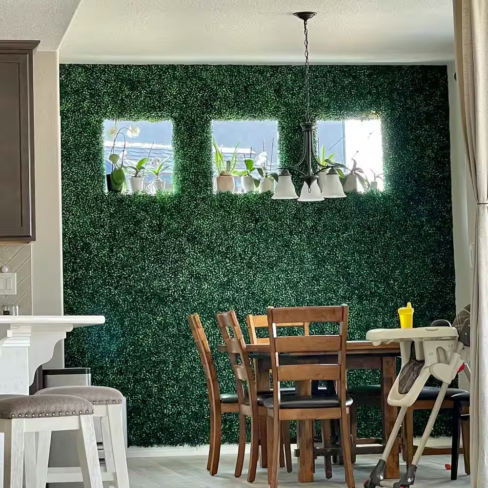 20 In. H X 20 In. W 12 Pcs Artificial Boxwood Panels Boxwood Hedge Greenery Pane
