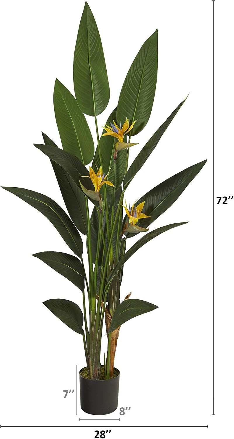6Ft. Bird of Paradise Artificial Plant