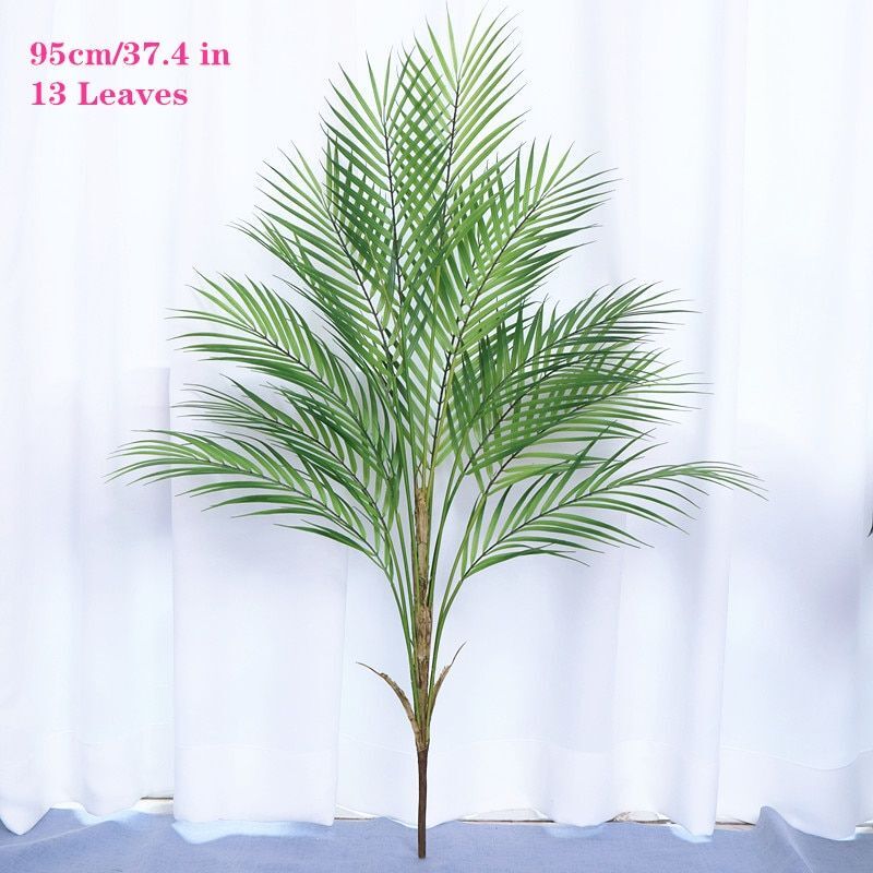 70-125cm Artificial Palm Tree Realistic Indoor Tropical Plant Plastic Decor NEW