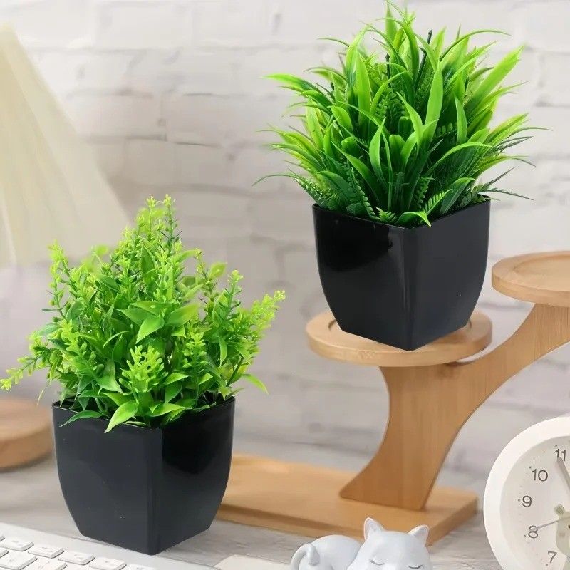 1pc Artificial Green Plant Home Office Garden Wedding Party Decor Fake Plant