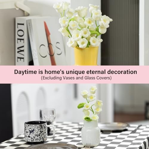 Lily of The Valley Lamp Crochet Flowers Bouquet Cute Night Light for 1pc