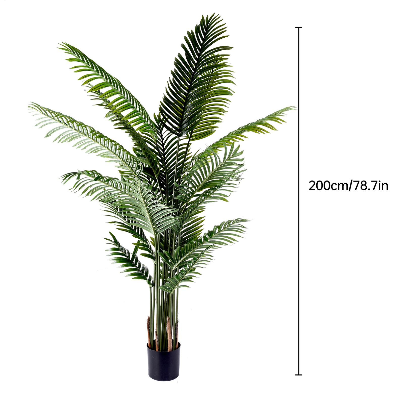 2PACK 7FT TALL Artificial Palm Tree Weighted pots indoor Outdoor 2 Phoenix—