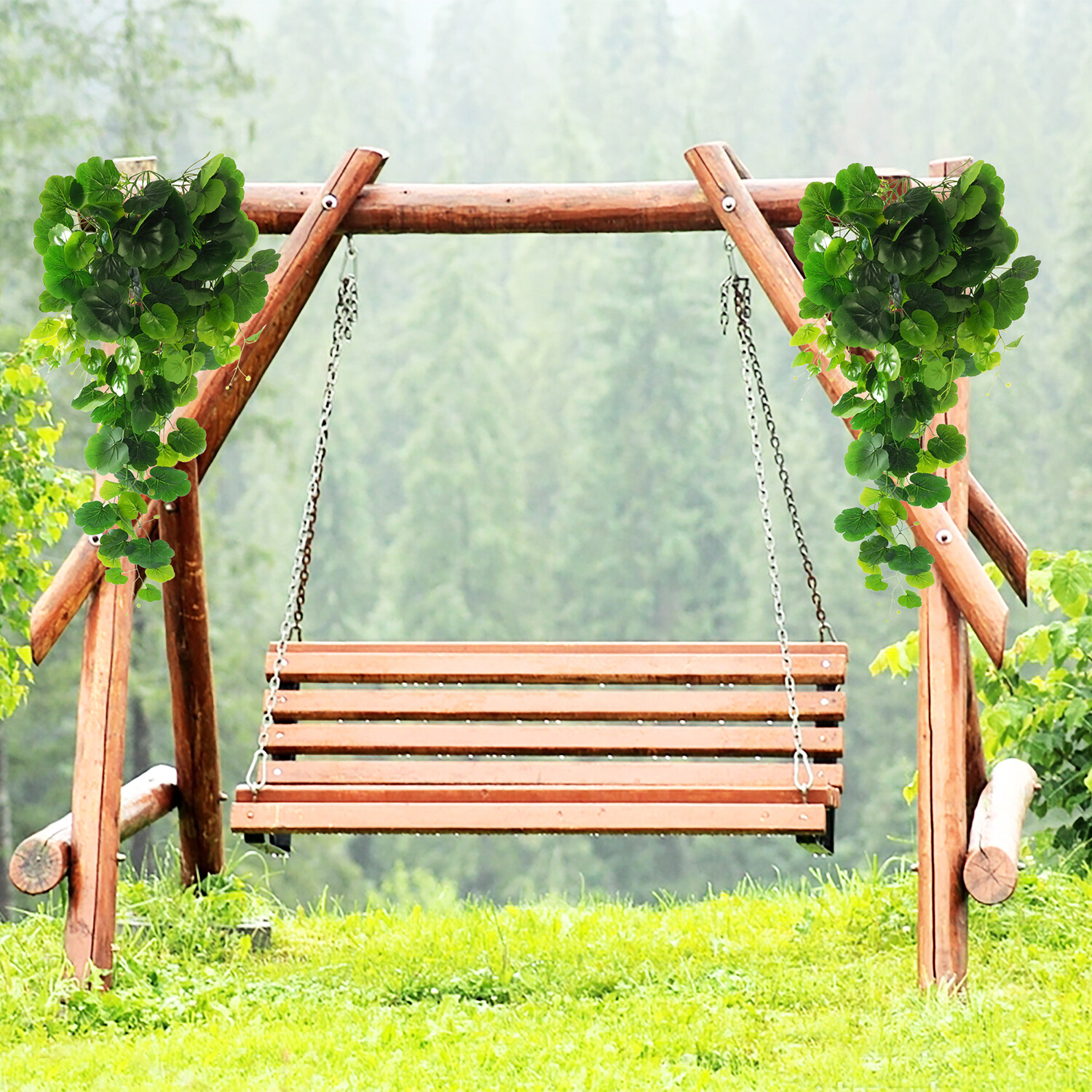 Houssity 1/ 2/ 10 PCS Artificial Ivy Vines Hanging Garland Plant Indoor Outdoor