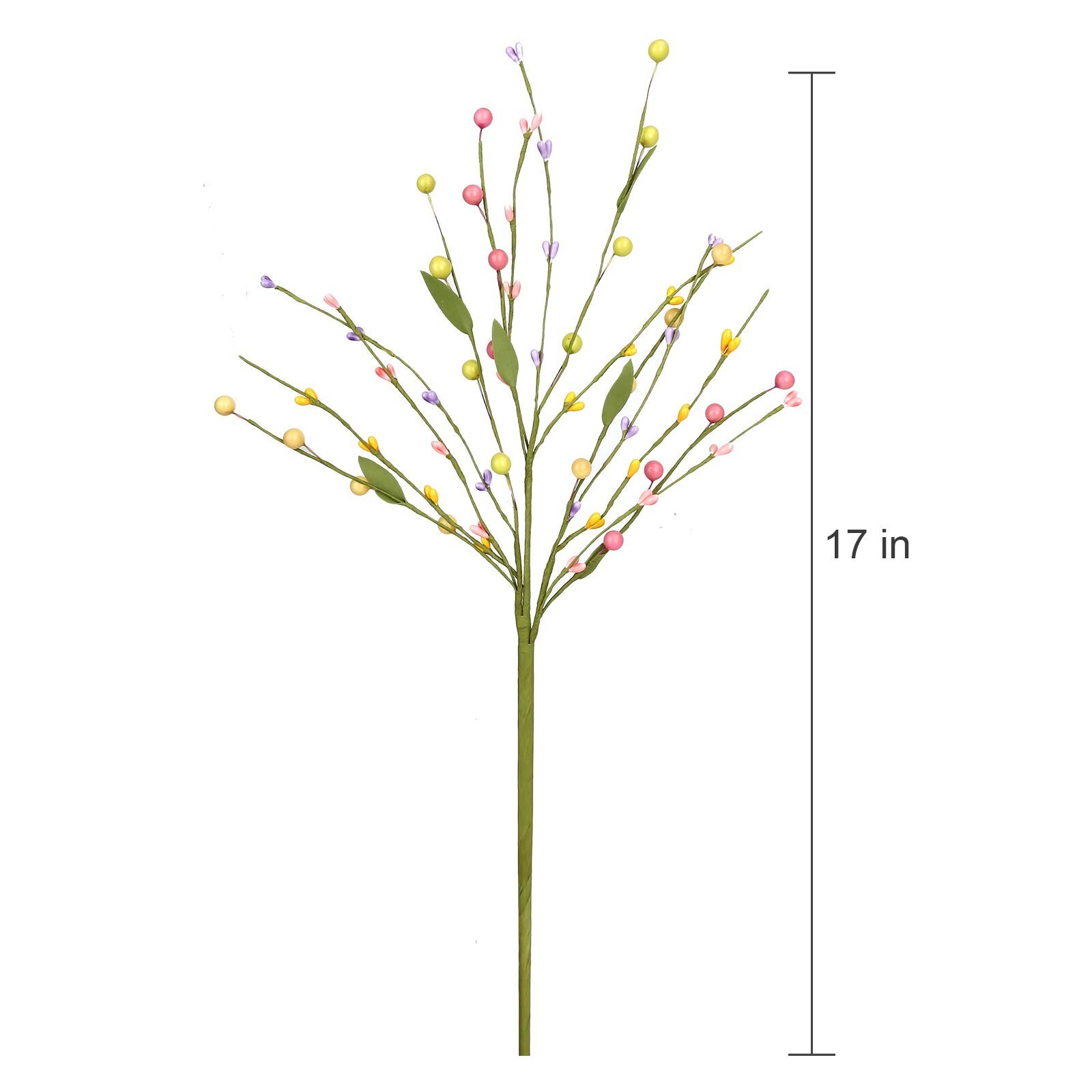J’FLORU 6 pcs Spring Berry Stems, Artificial Berry Picks Easter Stems for Hom…