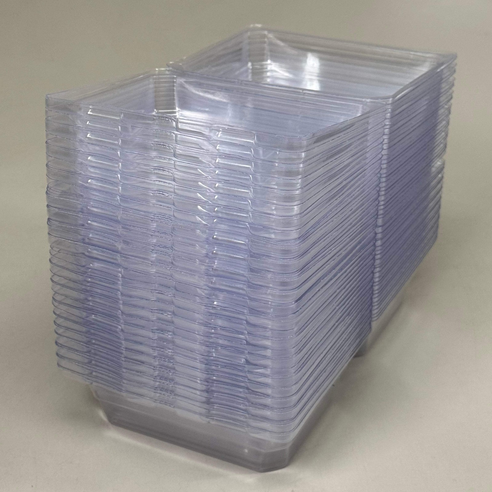 Boutonniere & Corsage Clear Plastic Box (50 Count) 4″ x 3″ x 3″
