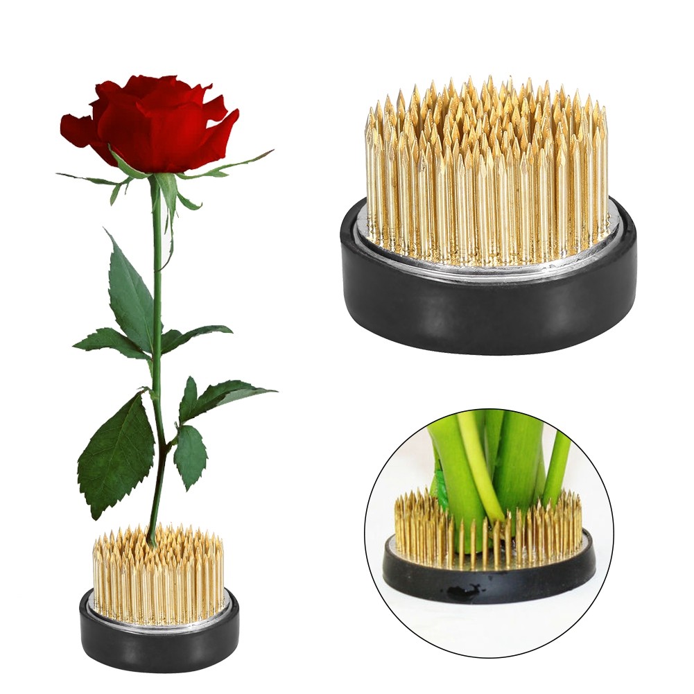 (Dia. 4.6cm)Round Flower Arrangement Pin Ikebana Kenzan Flower Decoration