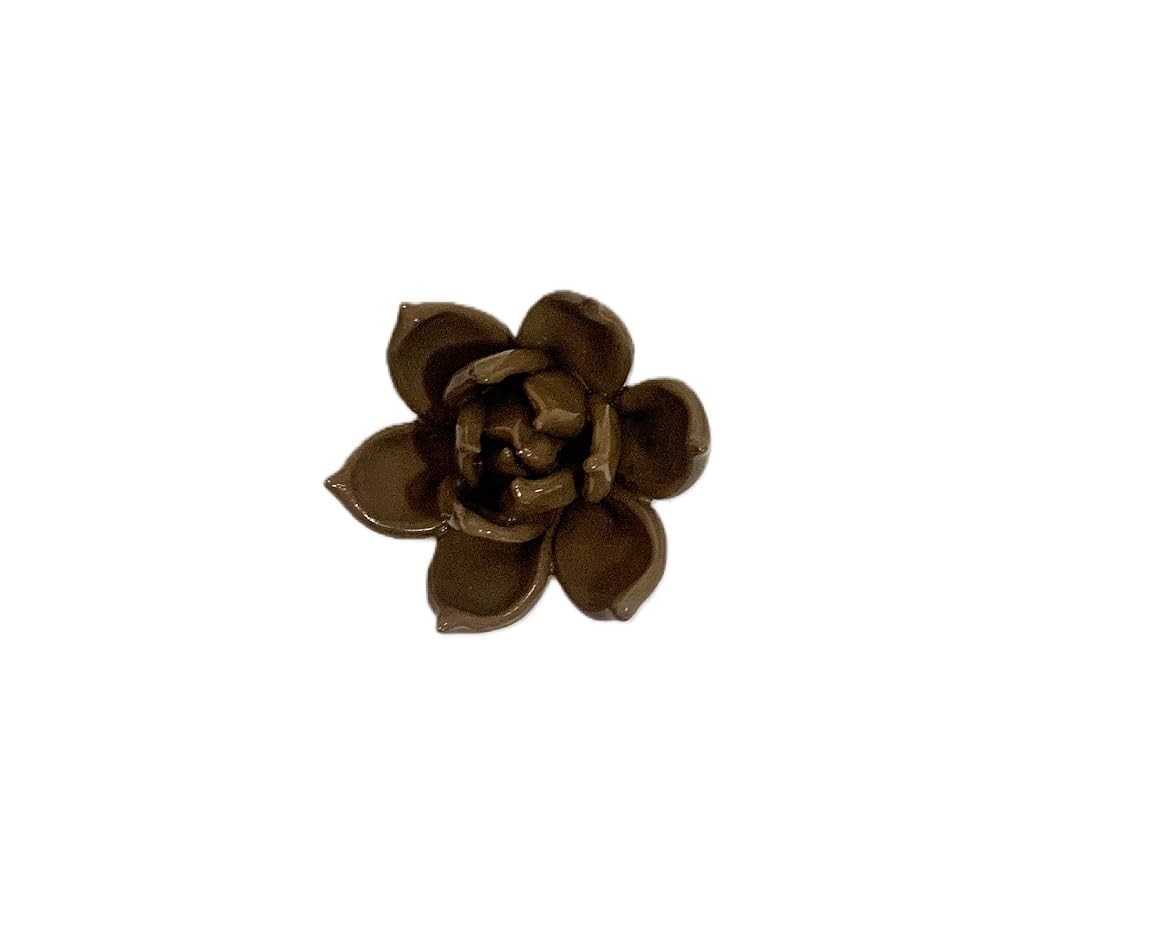 Ceramic Flower Wall Art Decor, Artificial Flower Wall Sculpture,Handmade Cera…